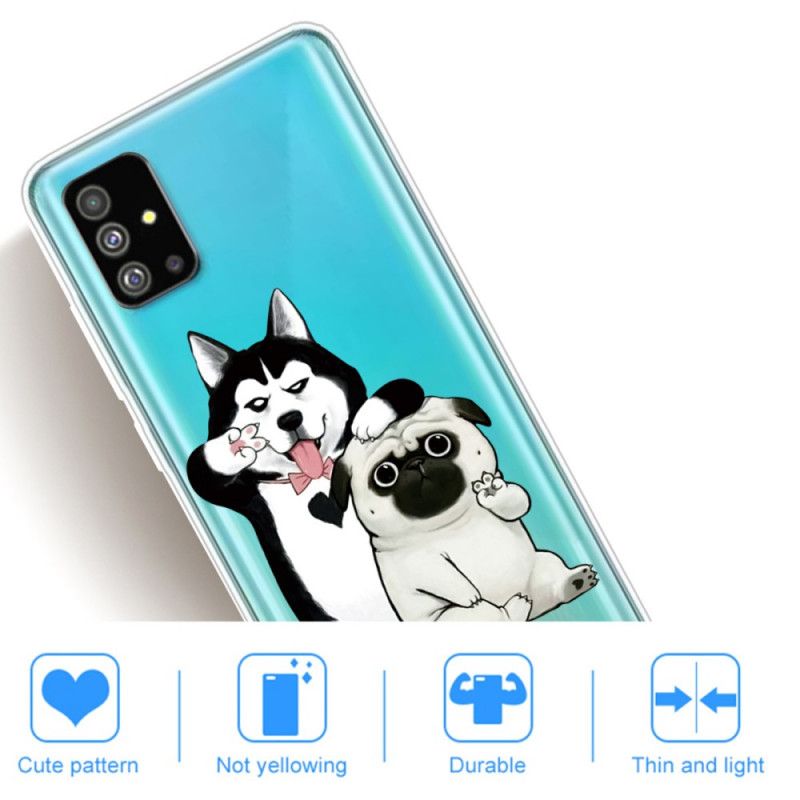 Hülle Samsung Galaxy S20 Lustige Hunde