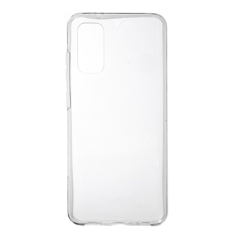 Hülle Samsung Galaxy S20 Transparent 2 Abnehmbare Teile