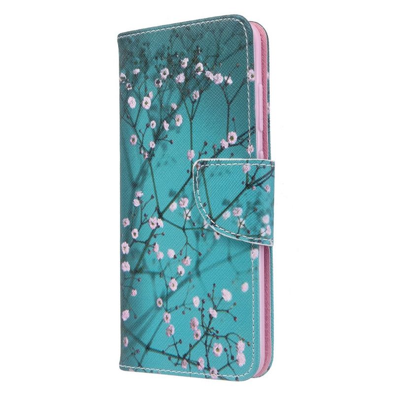 Lederhüllen Für Samsung Galaxy S20 Blühender Baum