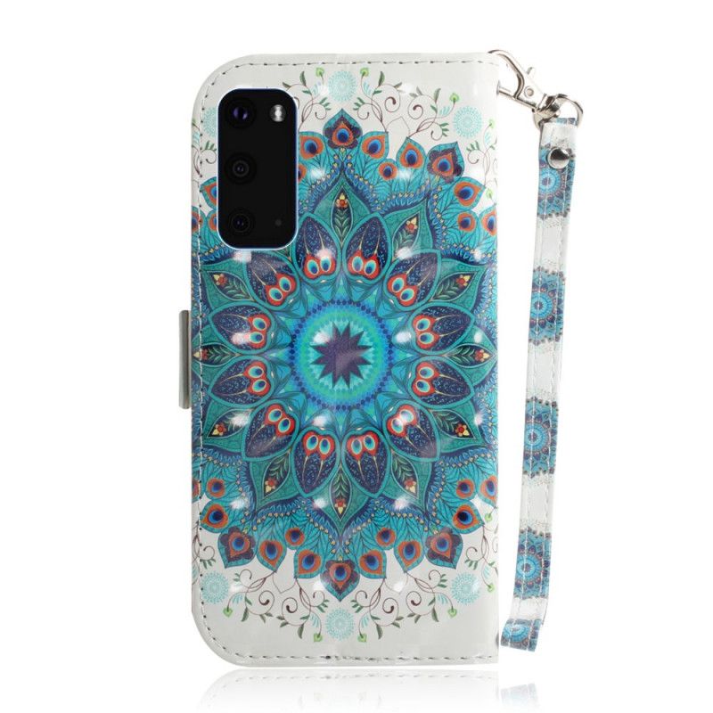 Lederhüllen Für Samsung Galaxy S20 Meisterhaftes Mandala Mit Tanga