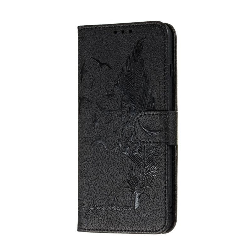 Lederhüllen Samsung Galaxy S20 Schwarz Lebe Dein Traumlederimitat