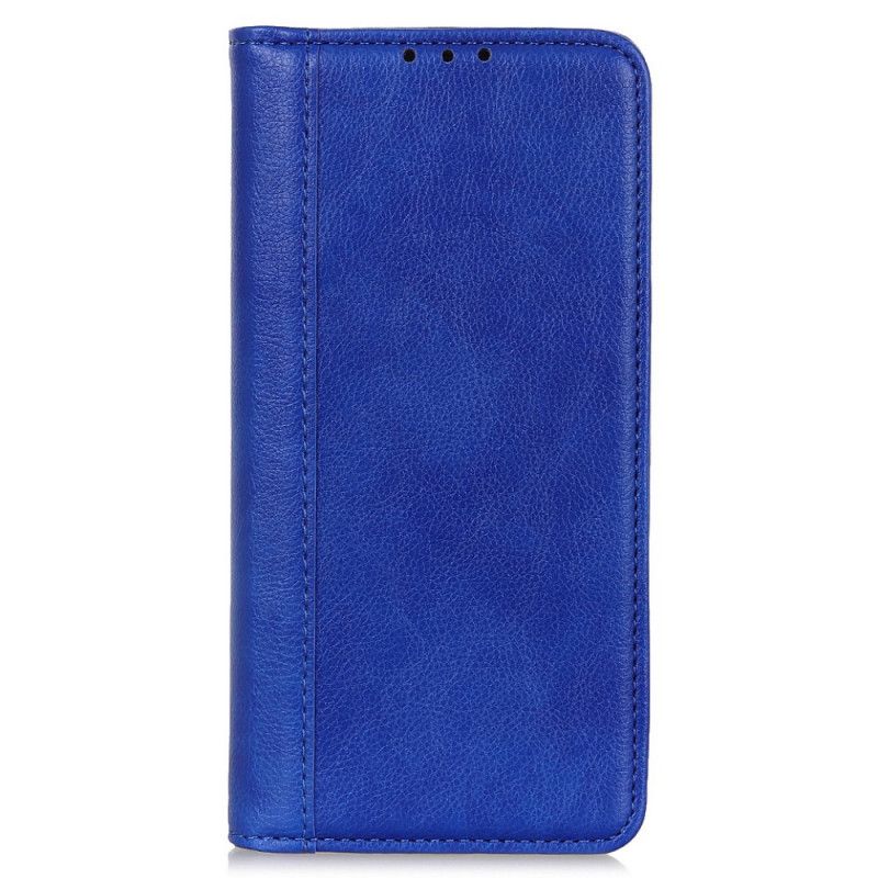 Flip Case Für Huawei Nova 9 Pro / Honor 50 Pro Elegance Litschi-spaltleder