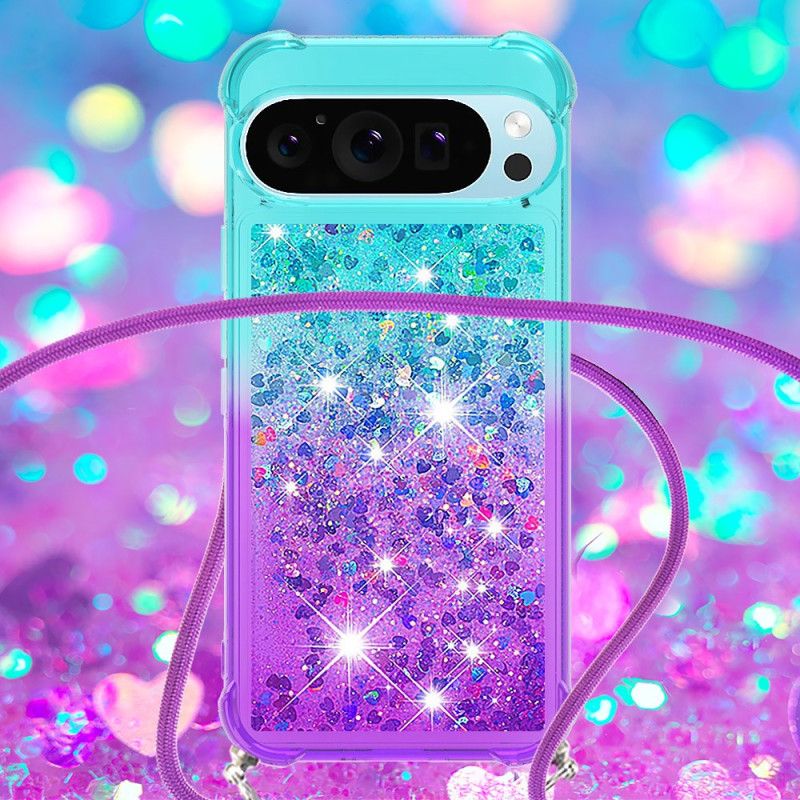 Hülle Für Google Pixel 10 Pro Xl Farbverlauf-glitzer