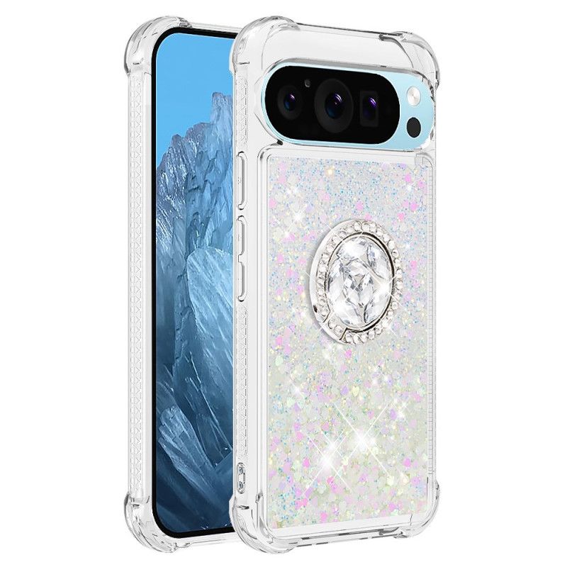 Hülle Für Google Pixel 10 Pro Xl Glitzer Mit Ringhalter