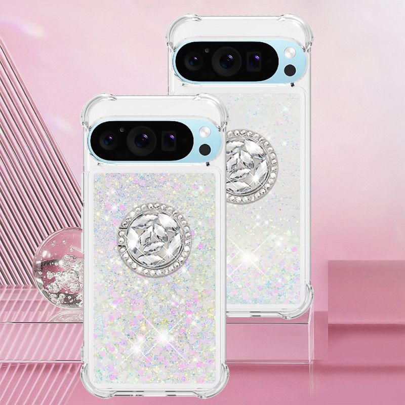 Hülle Für Google Pixel 10 Pro Xl Glitzer Mit Ringhalter