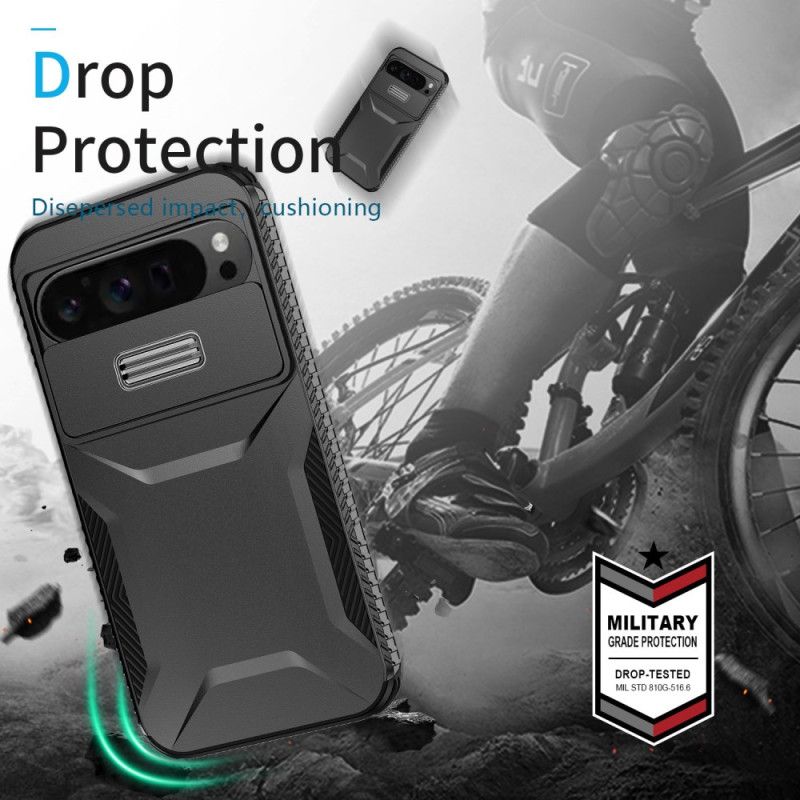 Hülle Für Google Pixel 10 Pro Xl Robust Mit Verschiebbarer Kameraabdeckung