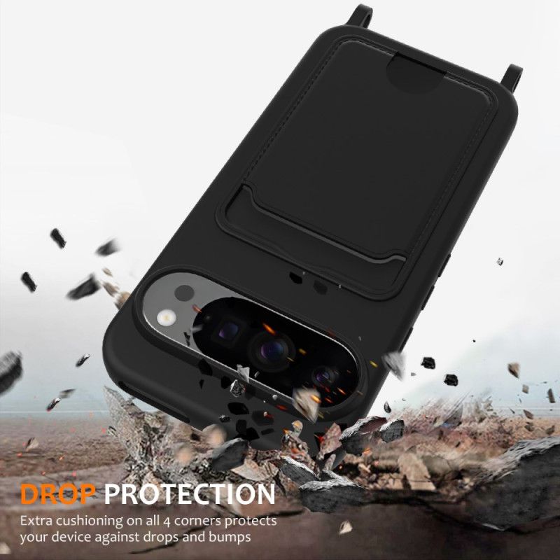 Hülle Für Google Pixel 10 Pro Xl Silikon Mit Kartenhalterung