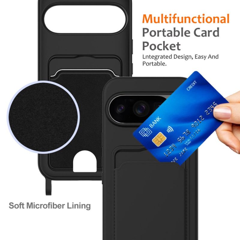 Hülle Für Google Pixel 10 Pro Xl Silikon Mit Kartenhalterung