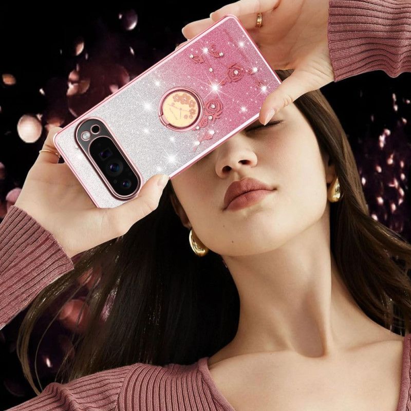 Hülle Google Pixel 10 Pro Xl Kadem Strass-ringhalter