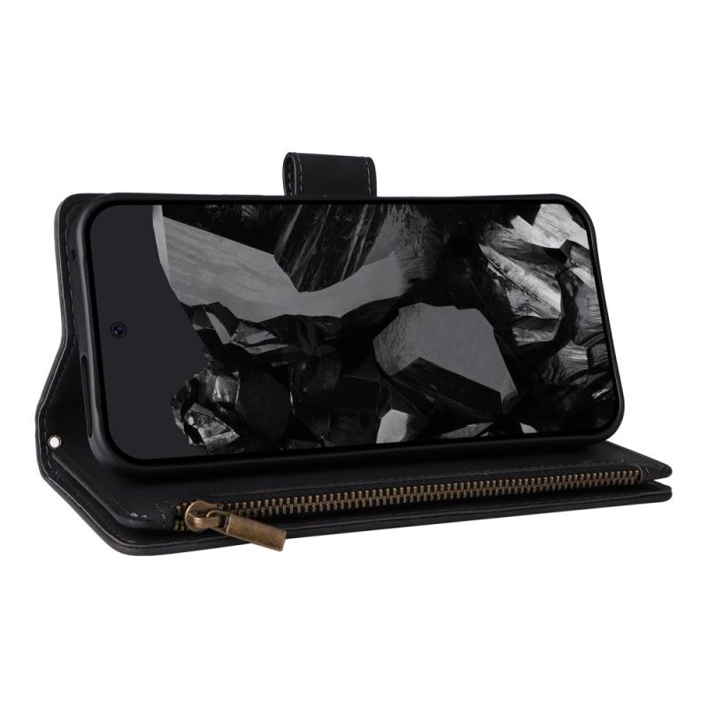 Lederhüllen Für Google Pixel 10 Pro Xl Premium-wildledergeldbörse