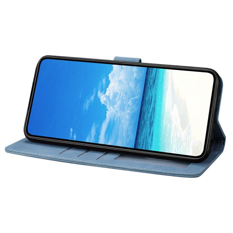 Lederhüllen Google Pixel 10 Pro Xl Geldbörse In Wildlederoptik Mit Schmetterlingsmuster