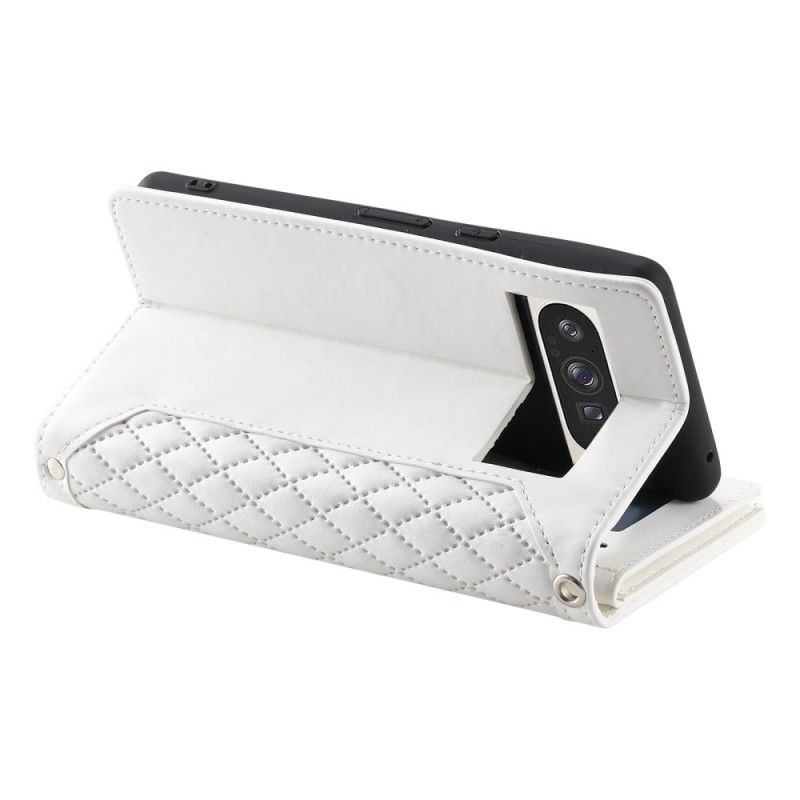 Lederhüllen Google Pixel 10 Pro Xl Gesteppte Geldbörse