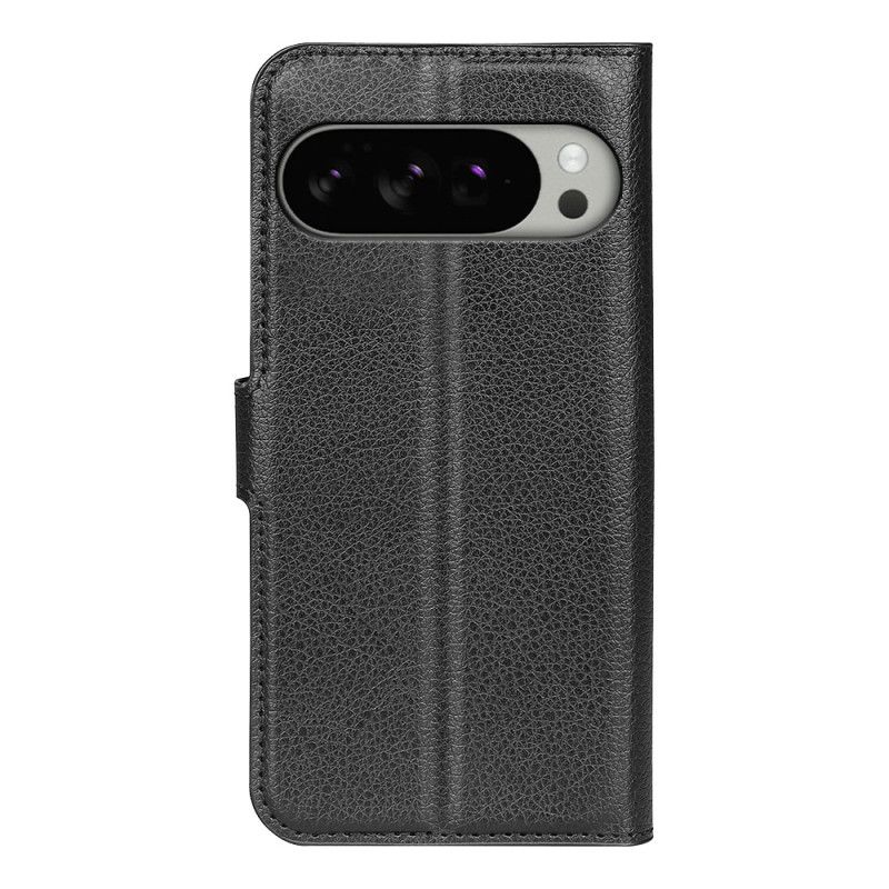 Lederhüllen Google Pixel 10 Pro Xl Kunstleder In Litschi-farbe