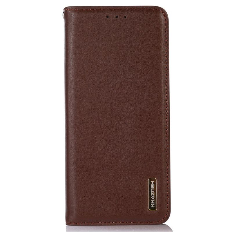 Flip Case Für Xiaomi 14 Ultra Rfid-blockierendes Echtleder Khazneh