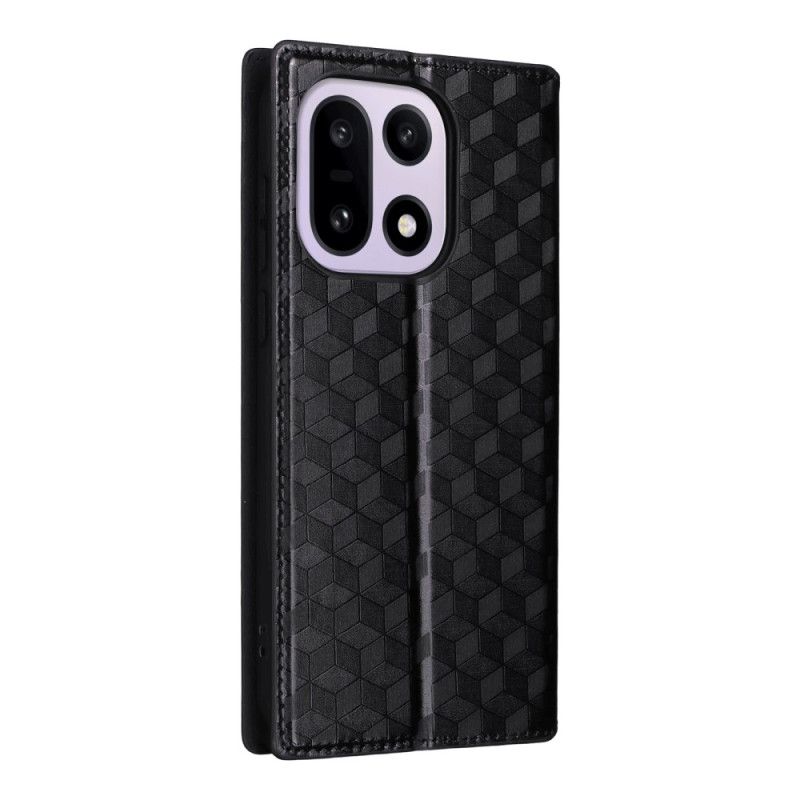 Flip Case Für Oneplus 15 Rautenmuster