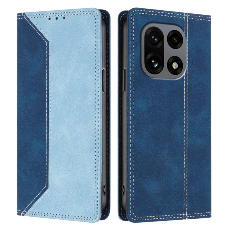 Flip Case Oneplus 15 Handyhülle Zweifarbiger Rfid-schutz