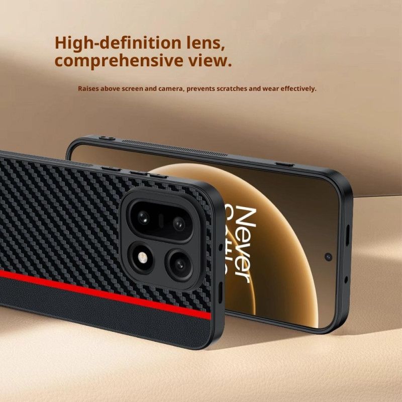 Hülle Für Oneplus 15 Carbonfaserstruktur