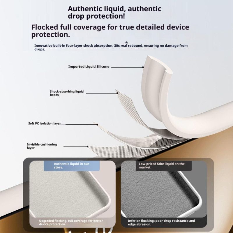 Hülle Oneplus 15 Flüssigsilikon