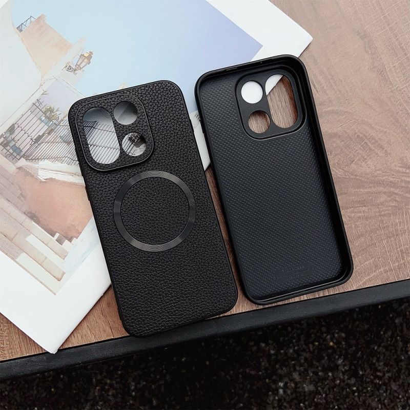 Hülle Oneplus 15 Magsafe Litschi-textur