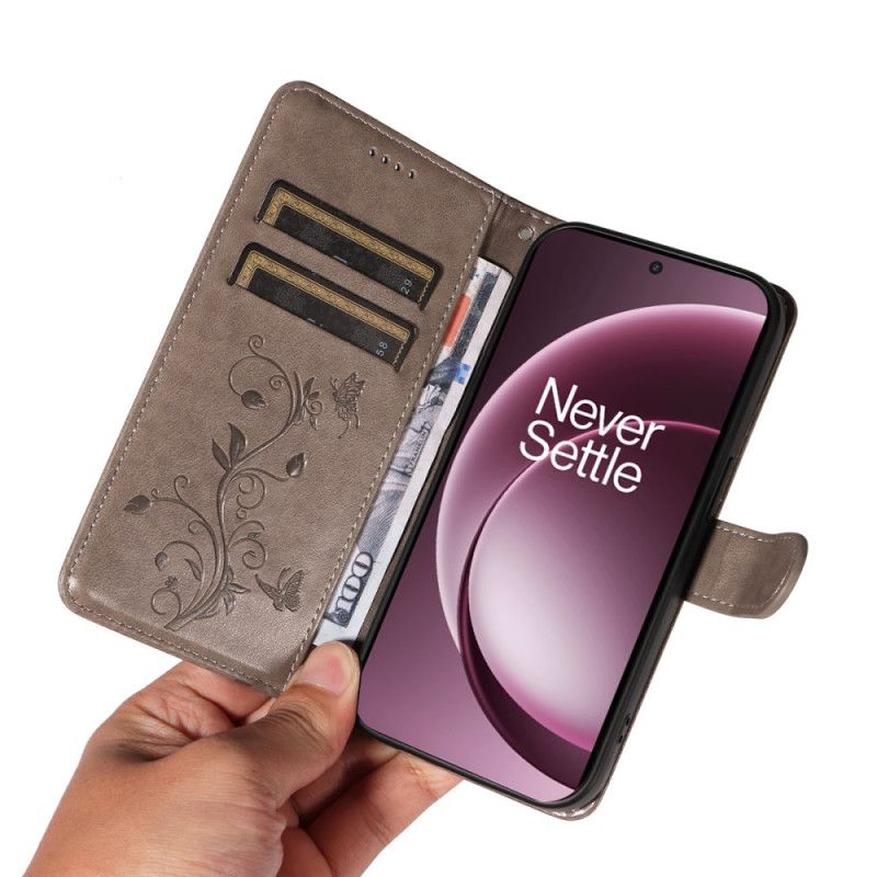 Lederhüllen Für Oneplus 15 Blumenmuster