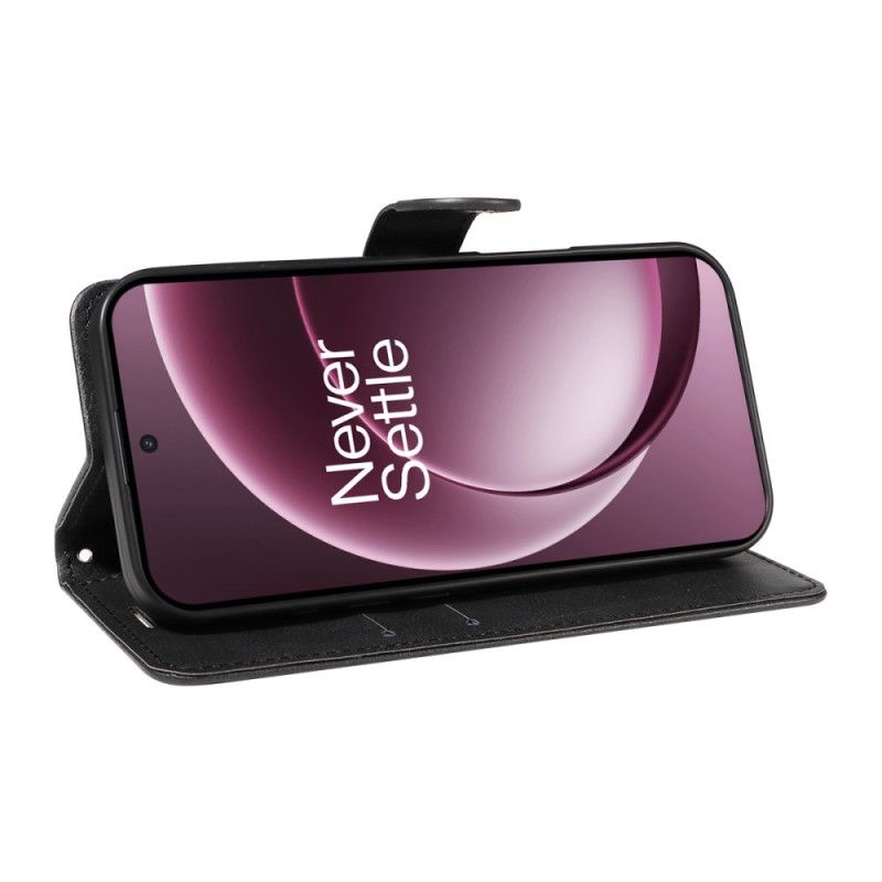 Lederhüllen Für Oneplus 15 Schlichtes Kunstleder