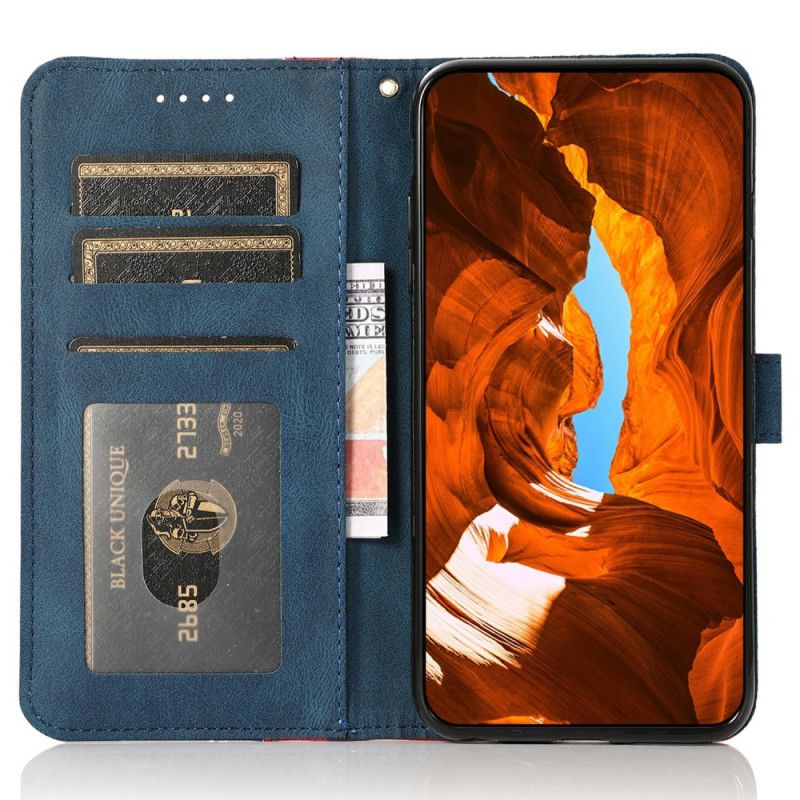 Lederhüllen Für Oneplus 15 Zweifarbiges Design