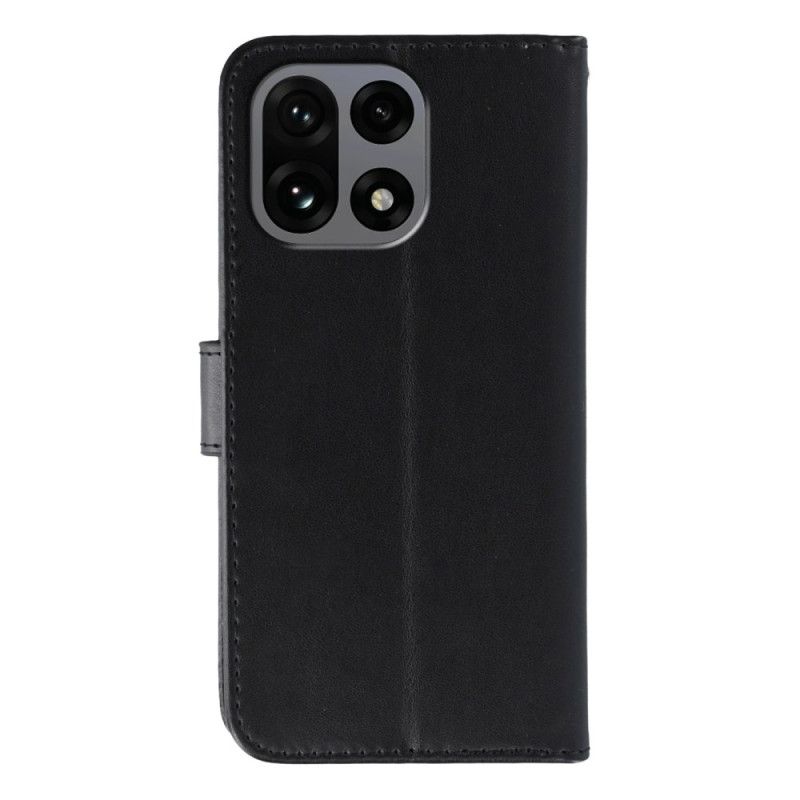 Lederhüllen Oneplus 15 Handyhülle Schlichtes Kunstleder