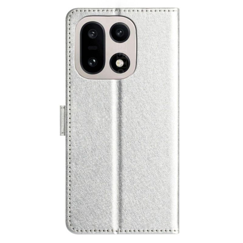 Lederhüllen Oneplus 15 Seidenstruktur