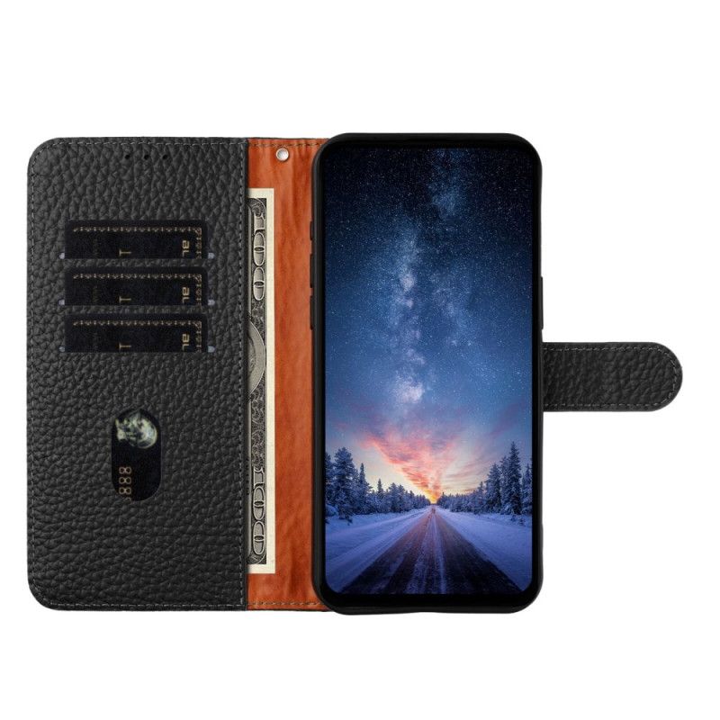 Lederhüllen Oneplus 15 Strukturiertes Leder