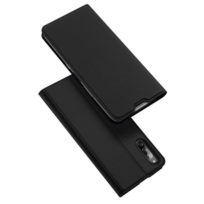 Flip Case Sony Xperia L4 Schwarz Pro-Dux-Ducis-Haut