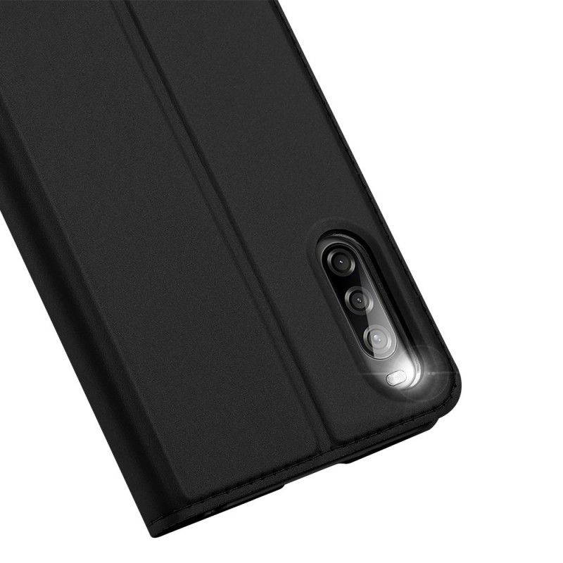 Flip Case Sony Xperia L4 Schwarz Pro-Dux-Ducis-Haut