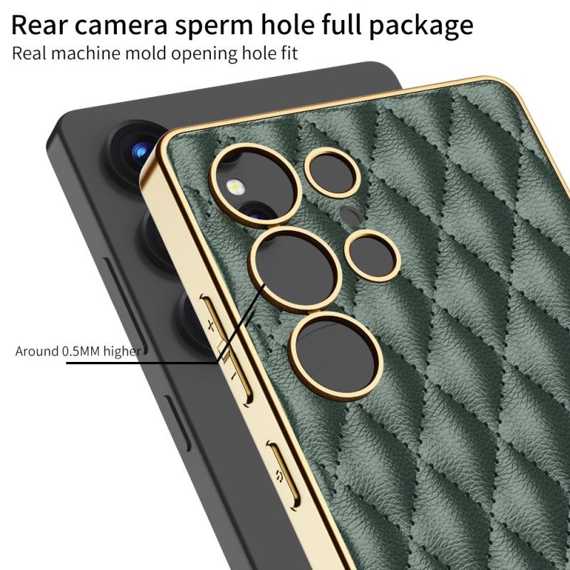 Hülle Für Samsung Galaxy S25 Ultra 5g Gestepptes Gkk