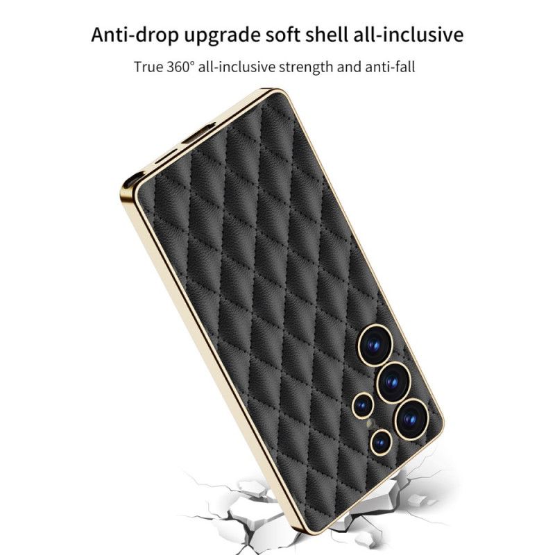 Hülle Für Samsung Galaxy S25 Ultra 5g Gestepptes Gkk