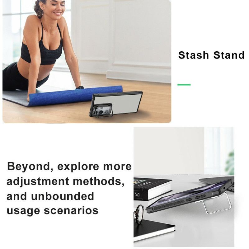 Hülle Für Samsung Galaxy S25 Ultra 5g Linsenschutz Und Ständer