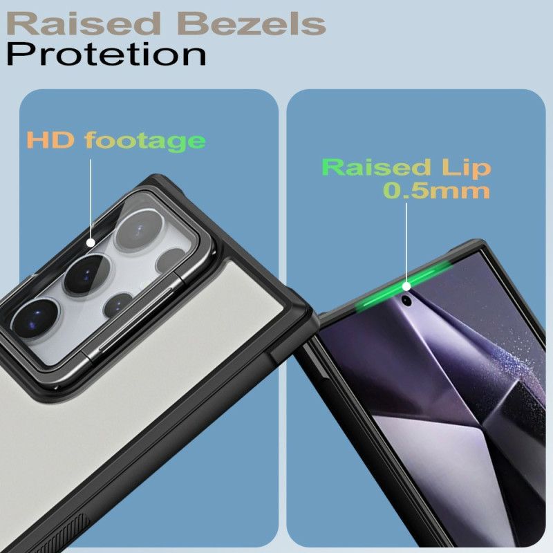 Hülle Für Samsung Galaxy S25 Ultra 5g Linsenschutz Und Ständer