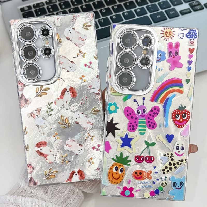 Hülle Für Samsung Galaxy S25 Ultra 5g Lustige Schmetterlinge