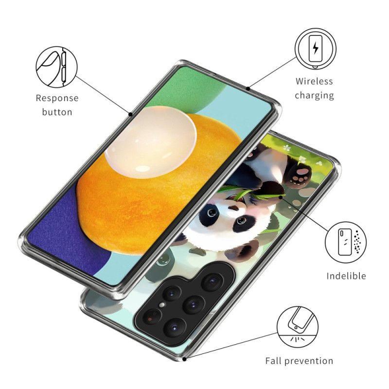 Hülle Für Samsung Galaxy S25 Ultra 5g Panda-muster