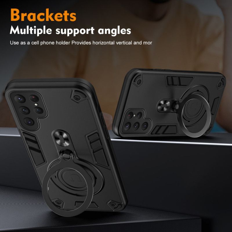 Hülle Samsung Galaxy S25 Ultra 5g Drehbarer Ständer Und Stoßfester Schutz