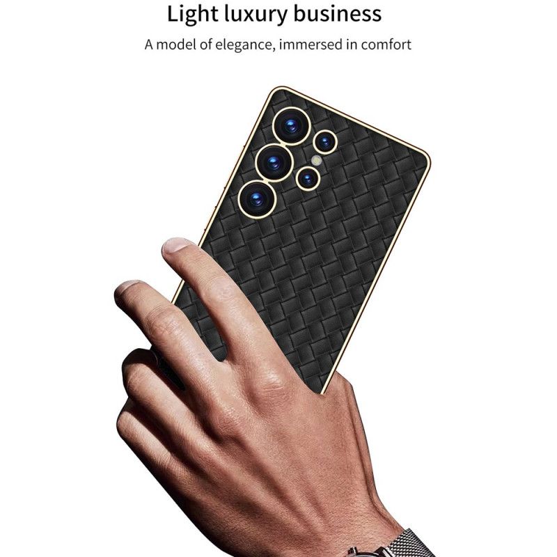 Hülle Samsung Galaxy S25 Ultra 5g Gewebte Struktur