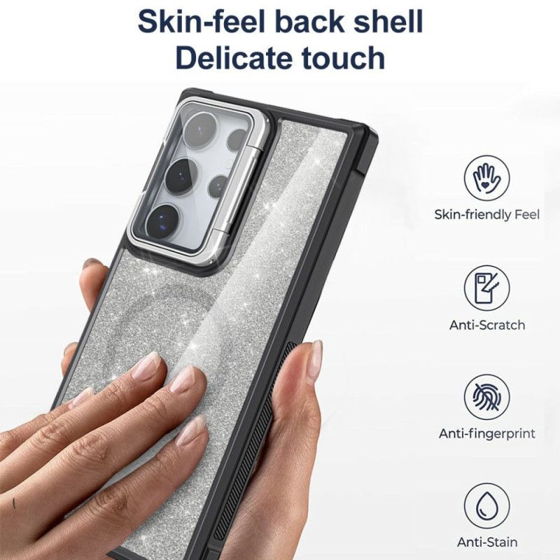 Hülle Samsung Galaxy S25 Ultra 5g Glitzer Mit Integriertem Ständer