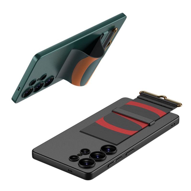 Hülle Samsung Galaxy S25 Ultra 5g Handyhülle Gkk-tragegurt Und Ständer