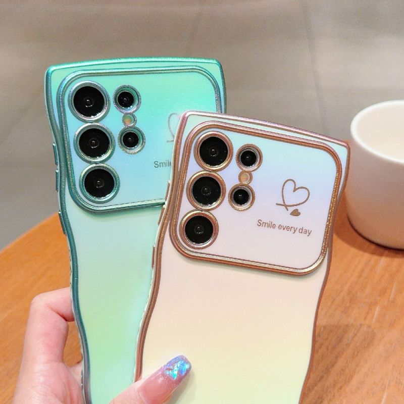 Hülle Samsung Galaxy S25 Ultra 5g Handyhülle Seidiger Farbverlauf