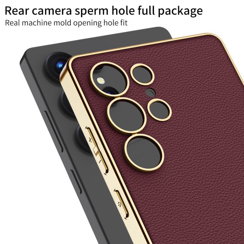 Hülle Samsung Galaxy S25 Ultra 5g Lederoptik-serie