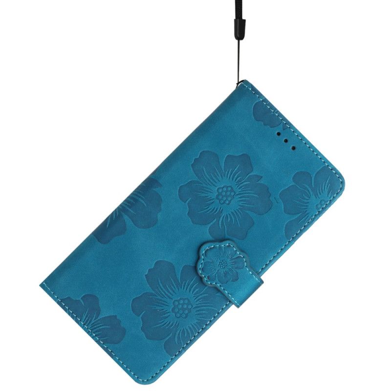 Lederhüllen Samsung Galaxy S25 Ultra 5g Elegantes Blumenmuster