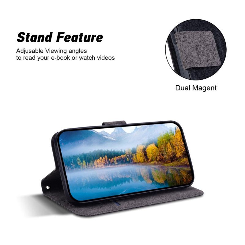 Lederhüllen Samsung Galaxy S25 Ultra 5g Glattlederoptik Mit Riemen