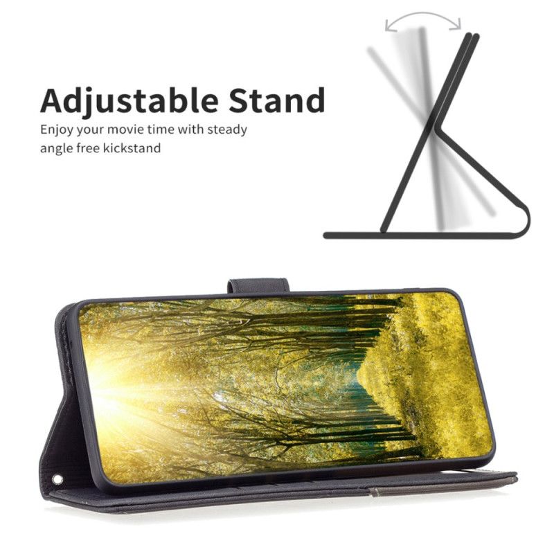 Lederhüllen Samsung Galaxy S25 Ultra 5g Handyhülle Geometrisches Muster Binfen Color