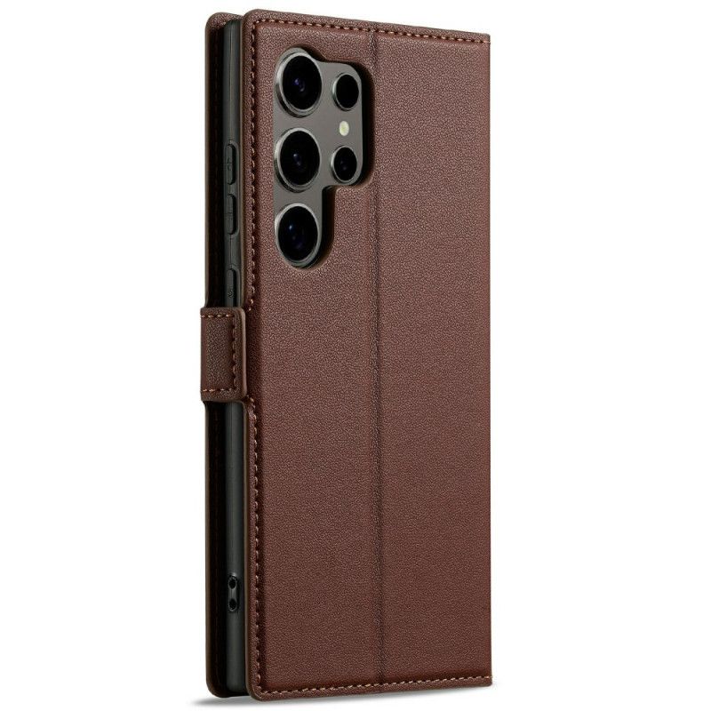 Lederhüllen Samsung Galaxy S25 Ultra 5g Klassisches Lc.imeeke