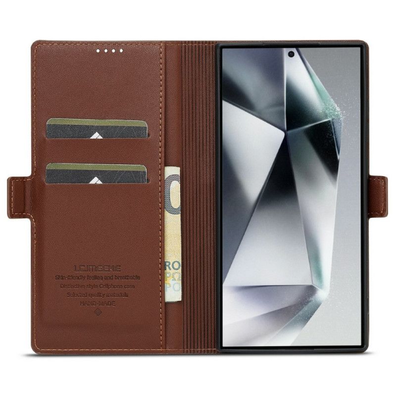 Lederhüllen Samsung Galaxy S25 Ultra 5g Klassisches Lc.imeeke