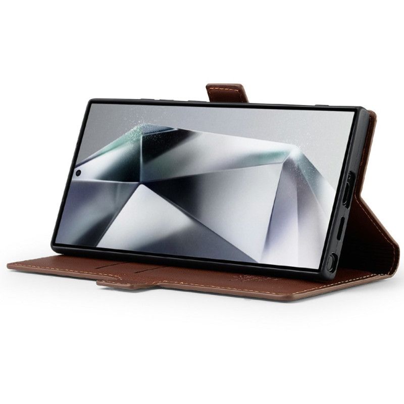 Lederhüllen Samsung Galaxy S25 Ultra 5g Klassisches Lc.imeeke