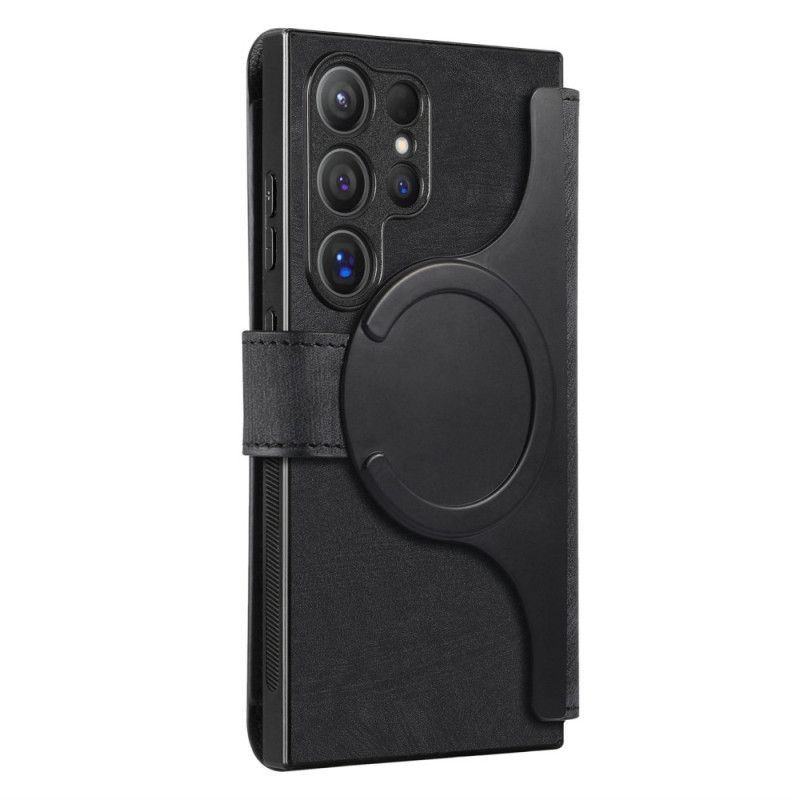 Lederhüllen Samsung Galaxy S25 Ultra 5g Magnetische Abnehmbare Hülle